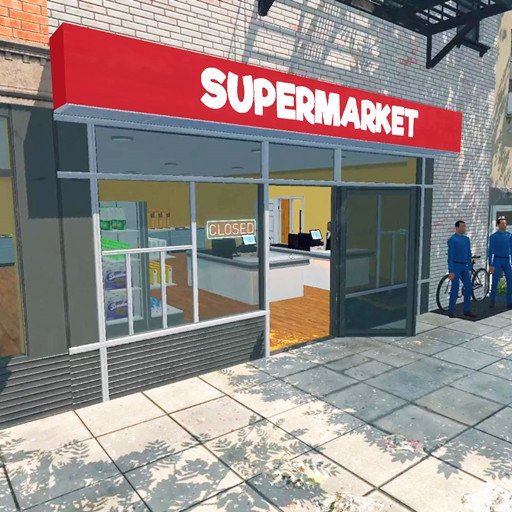 تحميل لعبة supermarket simulator مهكرة 2025 للاندرويد اخر اصدار