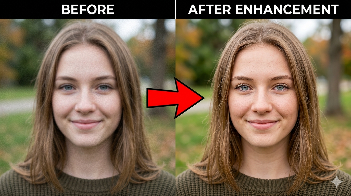 تحسين جودة الصور بالذكاء الاصطناعي 