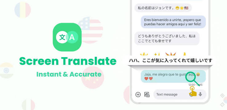 Background تحميل تطبيق Instant Translate On Screen مهكر برابط مباشر من ميديا فاير 