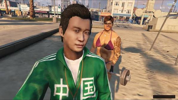 Background تحميل GTA 5 Chinese 2GB Lite على Android بدون محاكي 